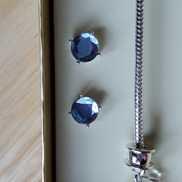 Napier Bracelet & Earring Set New In Box - Picture 8 of 9